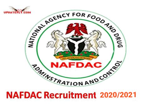 Nafdac Recruitment 2020 2021 Application Form Portal