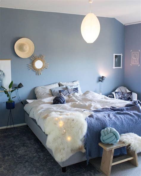 Sch Ne Farbe Hellblau Hellblaues Schlafzimmer Blaue Wandfarbe