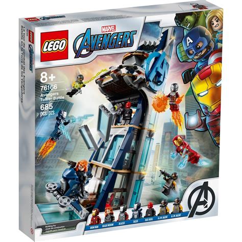 LEGO Buildings Avengers Tower Battle 76166 | Toys-shop.gr