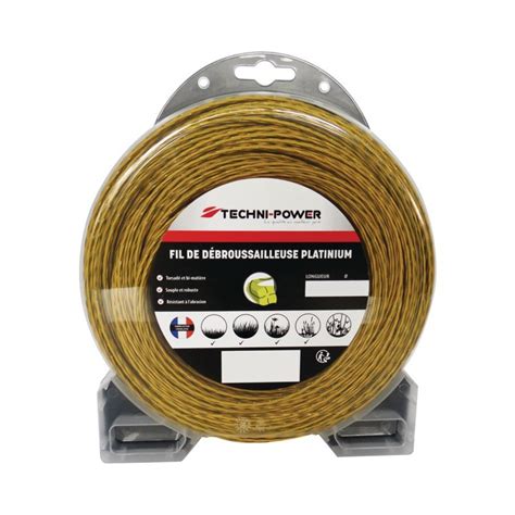 Fil Nylon Torsade Platinium Techni Power Mm M