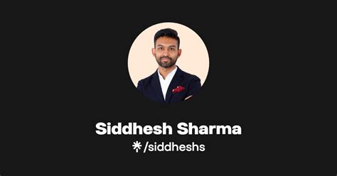 Siddhesh Sharma Linktree