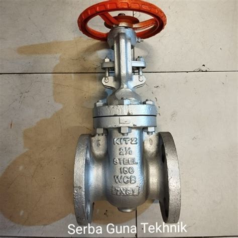 Jual Gate Valve Ansi 150 Kitz 6 Inch Steel WCB Stop Kran Putar DN 150