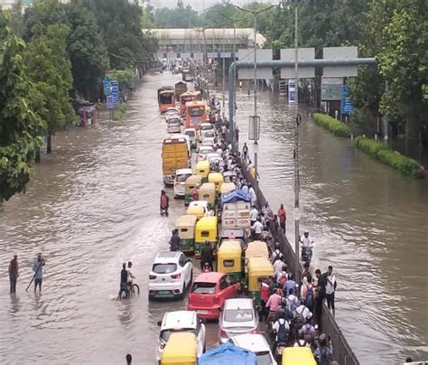 Delhi Flood After The Flood In Yamuna In Delhi Water Has Entered Many