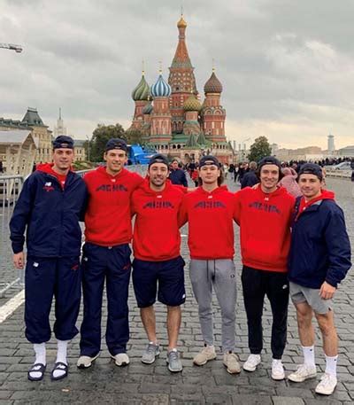 To Russia, with Love: Trine hockey players take their game to Siberia