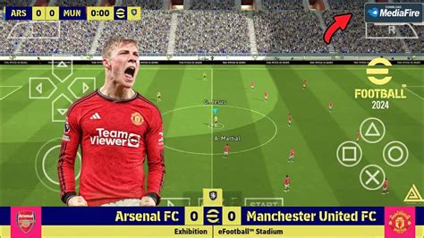 EFootball PES 2024 PPSSPP Android New Update Transfer Kits 23 24 Full