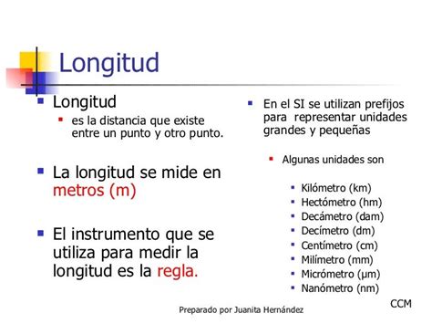 Unidades De Longitud