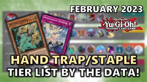 February 2023 Hand Trap Staple Tier List By The Data Post YCS Las