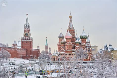 Main Moscow Attractions in Heavy Snowfall - ArtLook Photography