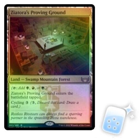 Foil Ziatora S Proving Ground M NM Magic MTG Streets Of New Capenna EBay