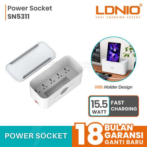 Jual Ldnio Sn Power Strip Stop Kontak Storage Box Socket Usb