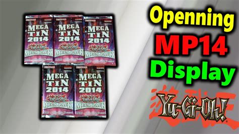 5x Booster Mega Pack 2014 MP14 Yugioh Opening Deutsch YouTube