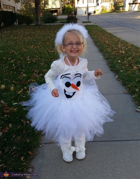 Tutu Frozen Olaf Costume for Girls | DIY Costumes Under $25