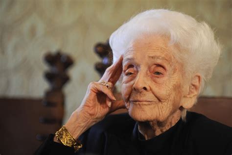 Morta Rita Levi Montalcini Premio Nobel Aveva Anni Ilgiornale It