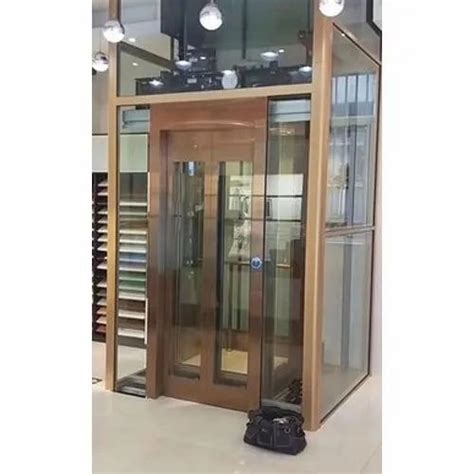 Teknica Glass Passenger Elevator Max Persons 6 Persons With Machine