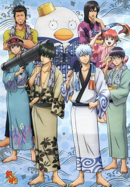 Gintama Gintoki Sakata Toshiro Hijikata Elizabeth Gintama Kagura