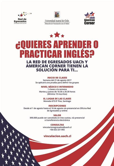 Comienzan los cursos de inglés de la Red de Egresados y el American