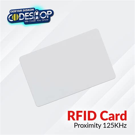 Jual RFID Card 125KHz Proximity ECO Smartcard Contactless Kartu PVC