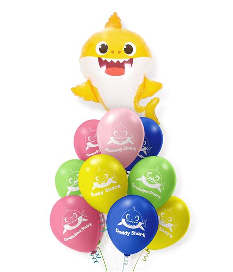 Buy Baby Shark Party Supplies Baby Shark Balloon Inch With Baby