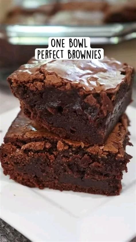 One Bowl Brownies Artofit