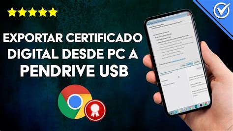 C Mo Exportar Un Certificado Digital Desde Mi Pc A Un Pendrive Usb Para