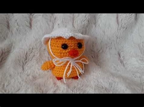 Pato con sombrero Tutorial Paso a Paso Técnica de Crochet Súper