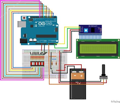 Arduino Based Voltmeter Using Bar Led And Lcd Display