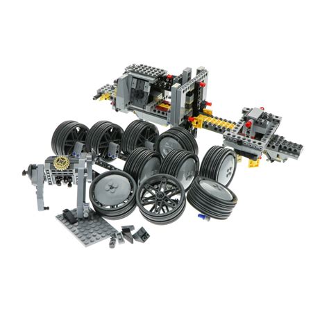 1x Lego Teile Set Star Wars Clone Turbo Tank 8098 grau unvollständig