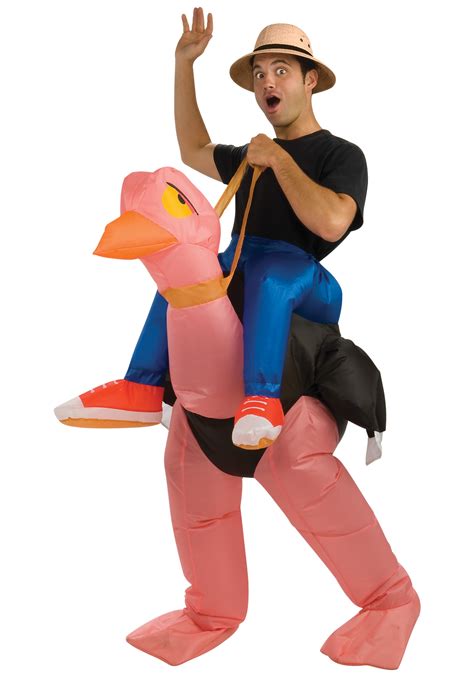 Ostrich Riding Costume