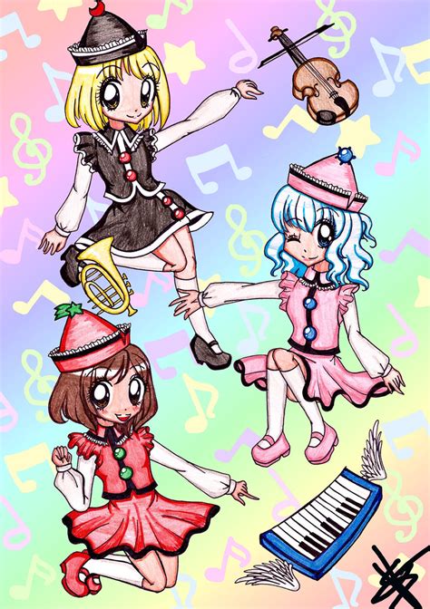 Prismriver Sisters By Sekaiichihappy On Deviantart