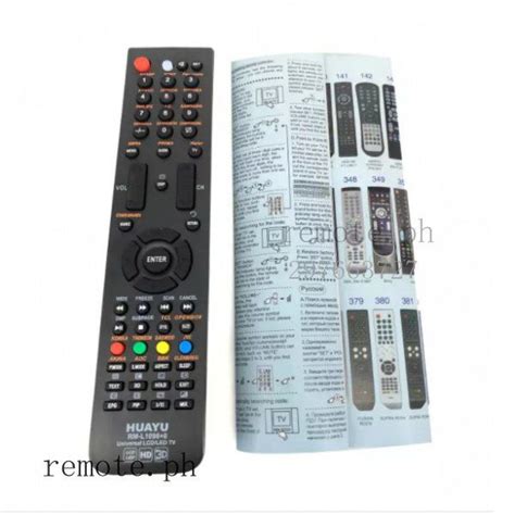 Devant ER 31202D HUAYU RM L1098 8 Universal LEDLCD Remote Control