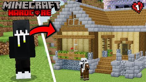 Starting A New Journey In Minecraft Pe Hardcore Ep 1 Minecraft Pocket