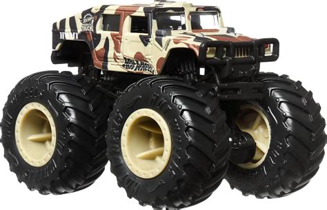 Hot Wheels Monster Trucks Camiones Monstruo A Escala 164 Juego De 4 Ruedas Gigantes