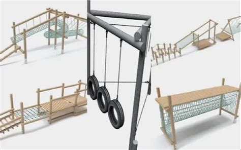 Outdoor Obstacle Course at ₹ 10000/piece | Outdoor Exercise Equipment ...