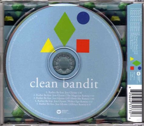 Clean Bandit Feat Jess Glynne Rather Be Cdm Electro Tr The