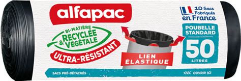 Sacs à lien élastique ultra résistant alfapac