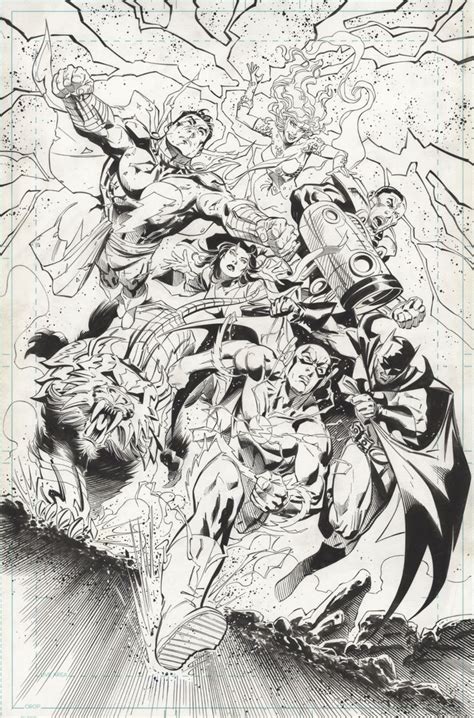 Andy Kubert Flashpoint Pg Superman Shazam Batman