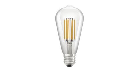 Led žárovka E27 St64 4w 60w 840lm 3000k Teplá 320° Filament Ledvance