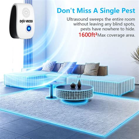 Buy Upgraded Ultrasonic Pest Repeller Packs Electronic Pest