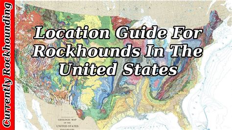 Location Guide For Rockhounds In The United States Youtube