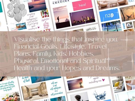 Vision Board Kit Selfcare Vision Board Printable Law Of Attraction