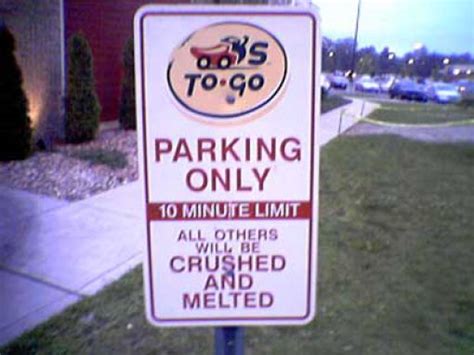 Funny No Parking Signs (30 pics) - Izismile.com