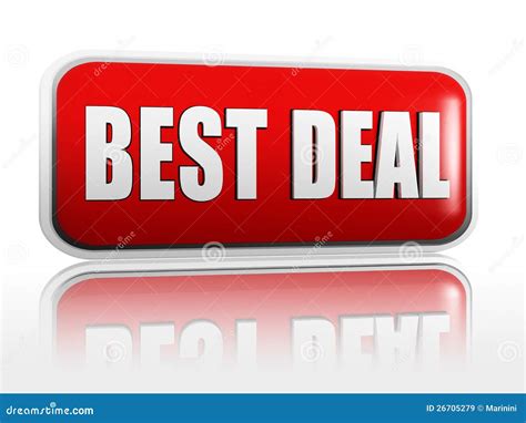 Best Deal Banner Royalty Free Stock Images - Image: 26705279