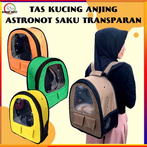 Jual Pet Cargo Tas Ransel Gendong Kucing Anjing Kelinci Kekinian Dua