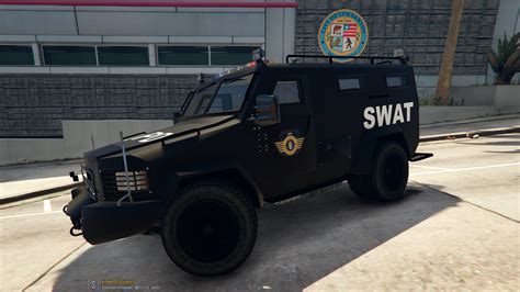 Lenco BearCat LSPD SWAT Paintjob GTA5 Mods