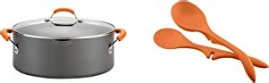 Amazon Rachael Ray Hard Anodized Nonstick Oval Pasta Pot With