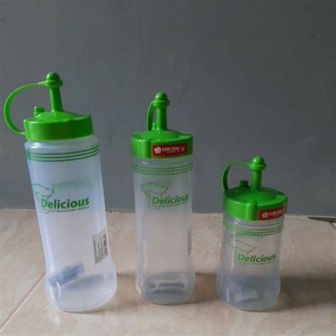 Jual BOTOL SAOS KECAP MAYONIES BOTOL PLASTIK LION STAR 300ML 425ML