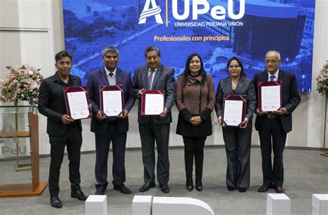 UPeU realizó ceremonia de reconocimiento a los past directores de la