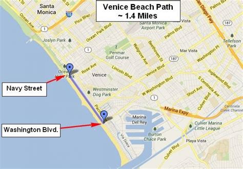 Venice Beach Map