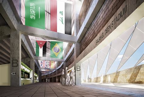 Salah Al Din Stadium AMBS Architects