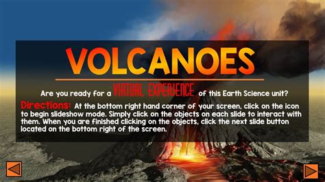 Volcanoes Interactive Powerpoint Youtube